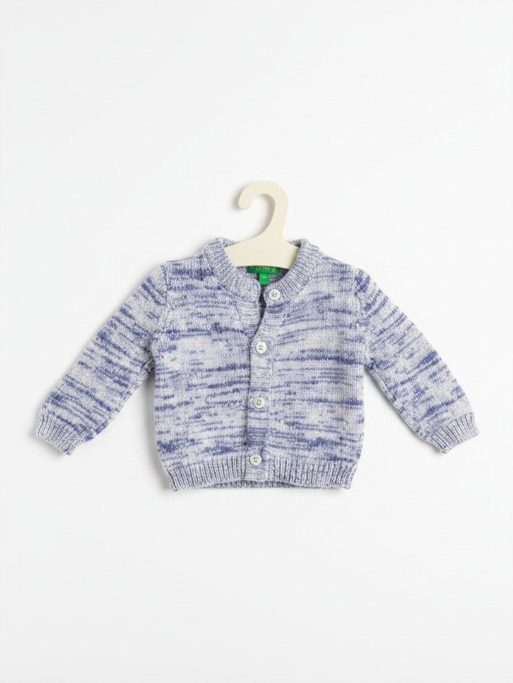 Preloved Long Sleeve Knit Button Up Cardigan